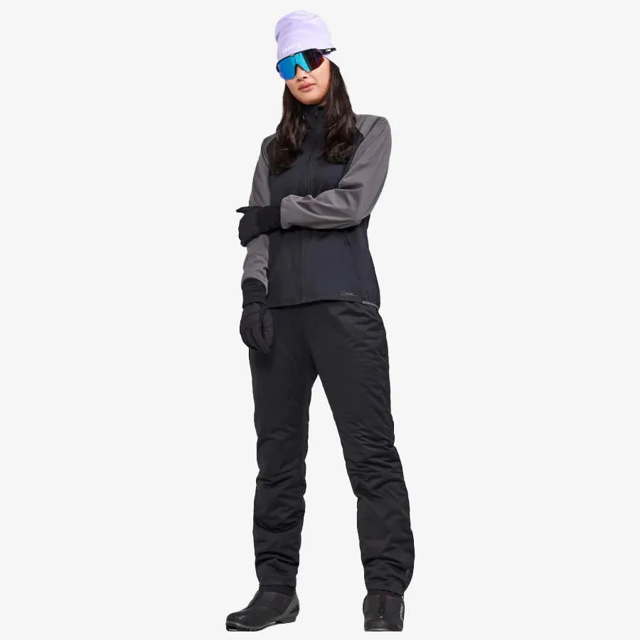 Women's Core Nordic Training Warm Pants (Black)
