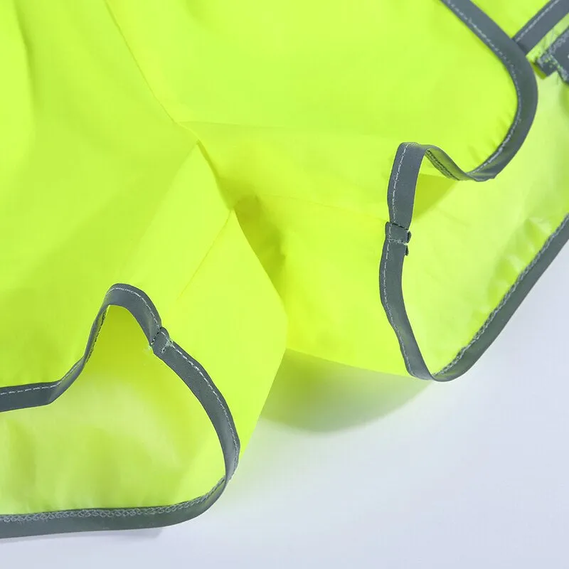 Women's High Waist Loose Reflective Two-Piece Suit