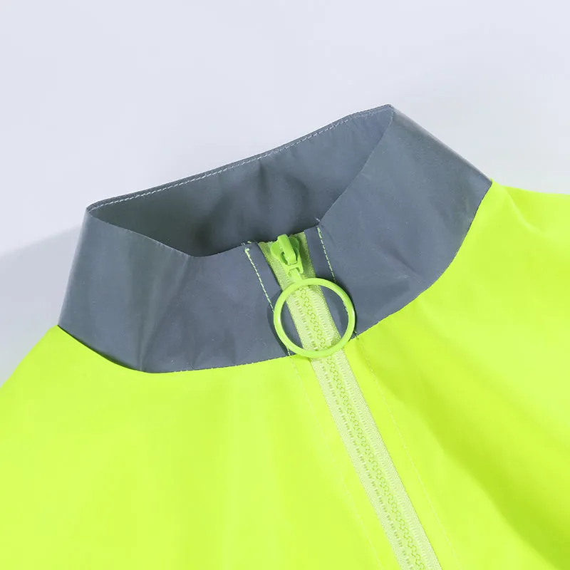 Women's High Waist Loose Reflective Two-Piece Suit